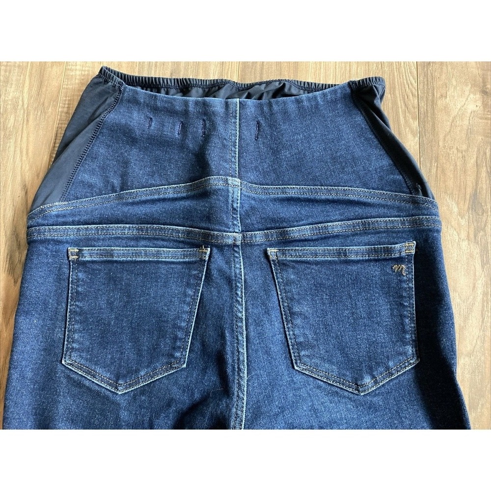 Madewell Over The Belly Maternity Skinny Jeans Denim Dark Wash J Crew Sz 26 - Picture 6 of 11